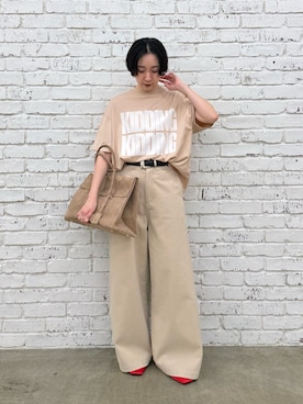 AZUMIさん（レディース・160cm）の春コーディネート