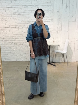 AZUMIさん(レディース・160cm)の秋コーディネート