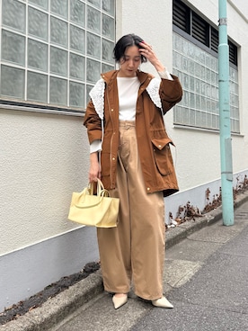 AZUMIさん（レディース・160cm）の冬コーディネート