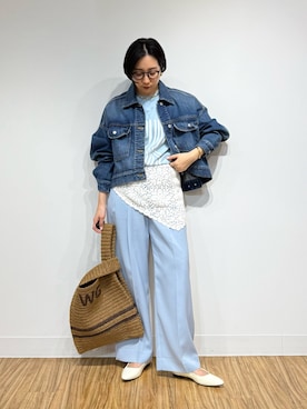 AZUMIさん（レディース・160cm）の春コーディネート