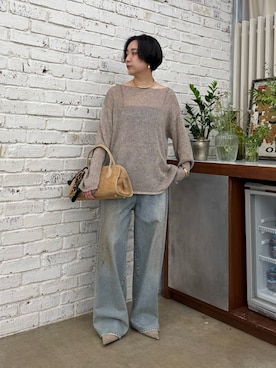 AZUMIさん（レディース・160cm）の春コーディネート