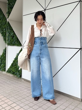 AZUMIさん（レディース・160cm）の春コーディネート