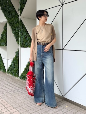 AZUMIさん（レディース・160cm）の夏コーディネート