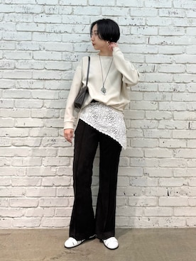 AZUMIさん（レディース・160cm）の春コーディネート