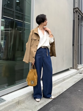 AZUMIさん(レディース・160cm)の春コーディネート