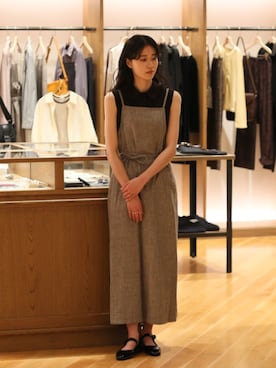 「Steven Alan（スティーブンアラン）のアイテム」を使った、orisakaさん（レディース・168cm）の秋コーディネート