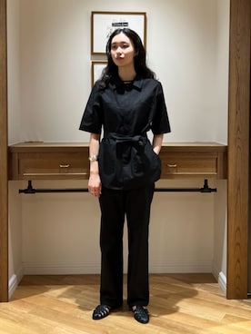 「Steven Alan（スティーブンアラン）のアイテム」を使った、orisakaさん（レディース・168cm）の夏コーディネート