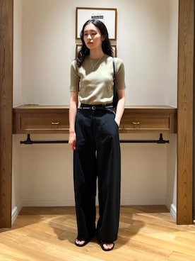 「Steven Alan（スティーブンアラン）のアイテム」を使った、orisakaさん（レディース・168cm）の夏コーディネート