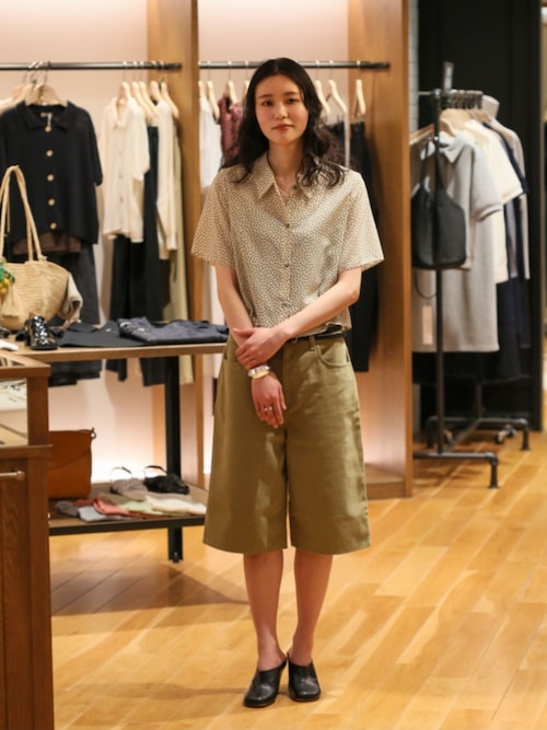 Steven Alan＞LEATHER STITCH BELT/ベルト（ベルト）｜Steven Alan