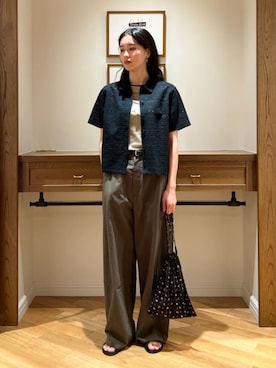 「Steven Alan（スティーブンアラン）のアイテム」を使った、orisakaさん（レディース・168cm）の夏コーディネート