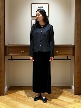 「Steven Alan（スティーブンアラン）のアイテム」を使った、orisakaさん（レディース・168cm）の夏コーディネート