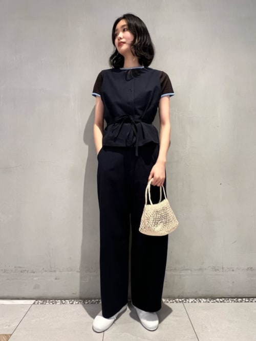 steven alan ワイドパンツ Steven Alan＞コットンワイド パンツ（その他パンツ）｜Steven