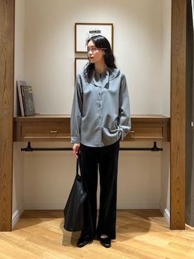「Steven Alan（スティーブンアラン）のアイテム」を使った、orisakaさん（レディース・168cm）の秋コーディネート