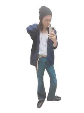 「アイテム（その他）」を使った、Aki さん（メンズ・171cm）の秋コーディネート
