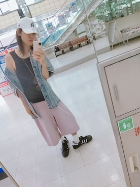 「アイテム（パンツ）」を使った、Aki さん（メンズ・171cm・40代）の夏コーディネート