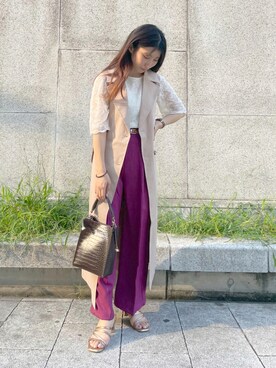 咲栄さん(レディース・155cm)の秋コーディネート