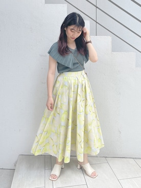 咲栄さん(レディース・155cm)の夏コーディネート