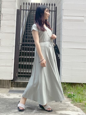 咲栄さん(レディース・155cm)の夏コーディネート