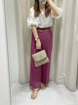 咲栄さん（レディース・155cm）の夏コーディネート