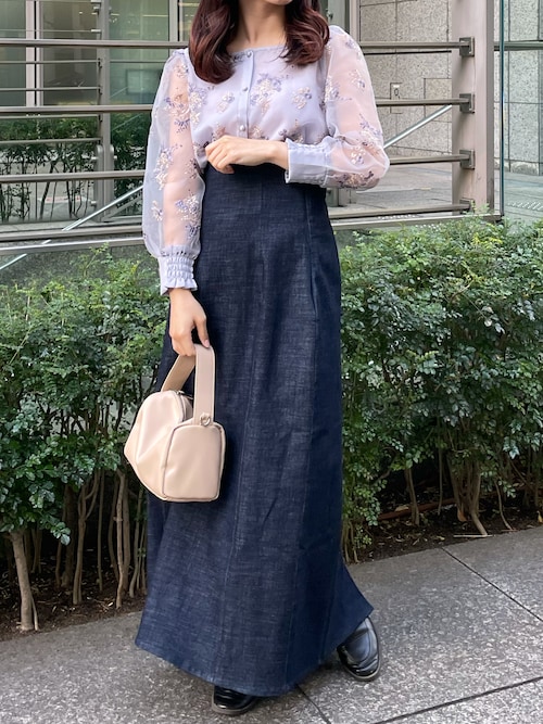 【Massimo dutti】シワ加工入りストライプスカート 楽天市場】ロングスカート / CUBE SUGAR インド ボイル アシッド