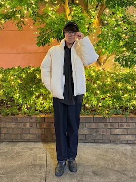 「CPCM（シーピーシーエム）のアイテム（ブルゾン）」を使った、r    I    k  uさん（メンズ・171cm）の秋コーディネート