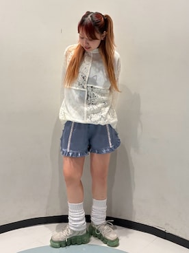 「Candy Stripper」｜CandyStripper_renkaさん（レディース・156cm）の夏コーディネート