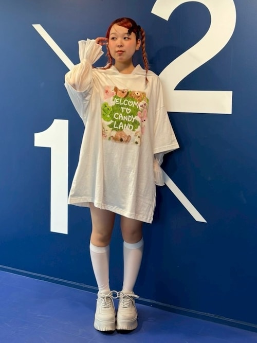 セール】CANDY LAND BIG BIG Tシャツ（Tシャツ/カットソー