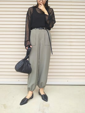 kさん（レディース・165cm）の秋コーディネート