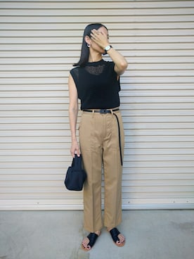 kさん(レディース・165cm)の夏コーディネート