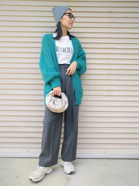 「HELOYSE（エロイーズ）のアイテム」を使った、kさん（レディース・165cm）の秋コーディネート