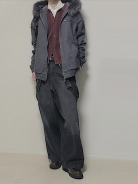 「アイテム（パンツ）」を使った、taku3418さん（メンズ・158cm・40代）の秋コーディネート