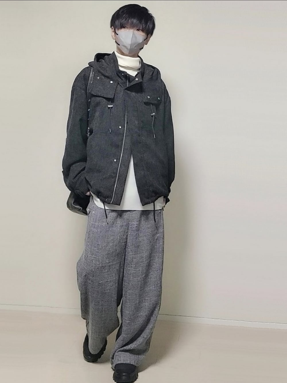 Casper John Short mods coat/ショートモッズコート CASPER JOHN（キャスパージョン）の「Boucle short mods coat