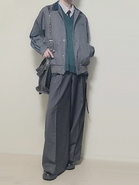 「アイテム（フォーマルスーツ/小物）」を使った、taku3418さん（メンズ・158cm）の秋コーディネート