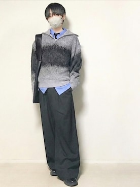 taku3418さん（メンズ・158cm）の冬コーディネート