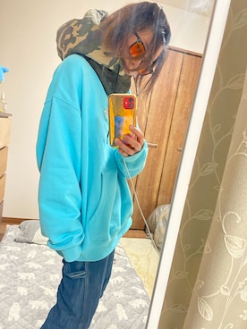 「VISION（ヴィジョン）のアイテム（トップス）」を使った、janne7さん（レディース・153cm）の冬コーディネート