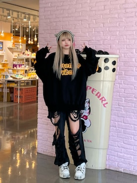 「Chica（チカ）のアイテム」を使った、namiさん（レディース・160cm）の夏コーディネート