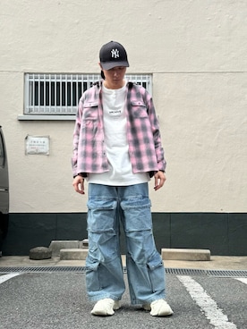 「LHPOSAKA」｜Ryunosuke Ikedaさん（メンズ・173cm）の秋コーディネート