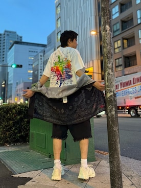 「LHPOSAKA」｜Ryunosuke Ikedaさん（メンズ・173cm）の春コーディネート