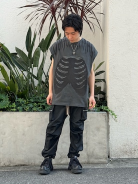 「LHPOSAKA」｜Ryunosuke Ikedaさん（メンズ・173cm）の夏コーディネート