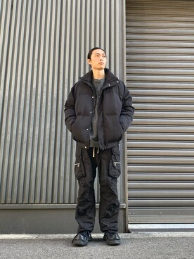 「DANKE SCHON（ダンケシェーン）のアイテム（スウェット）」を使った、Ryunosuke Ikedaさん（メンズ・173cm）の秋コーディネート