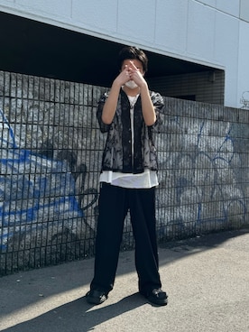 「LHPOSAKA」｜Ryunosuke Ikedaさん（メンズ・173cm）の春コーディネート