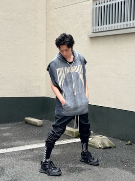 「LHPOSAKA」｜Ryunosuke Ikedaさん（メンズ・173cm）の夏コーディネート