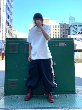 「LHPOSAKA」｜Ryunosuke Ikedaさん（メンズ・173cm）の夏コーディネート