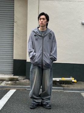 「LHPOSAKA」｜Ryunosuke Ikedaさん（メンズ・173cm）の秋コーディネート