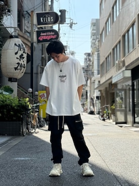 「LHPOSAKA」｜Ryunosuke Ikedaさん（メンズ・173cm）の夏コーディネート