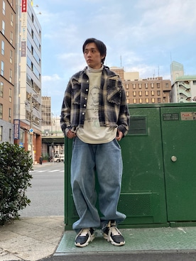 「LHPOSAKA」｜Ryunosuke Ikedaさん（メンズ・173cm）の冬コーディネート