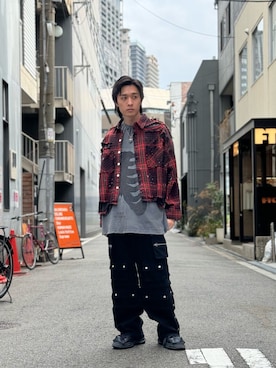 「LHPOSAKA」｜Ryunosuke Ikedaさん（メンズ・173cm）の夏コーディネート