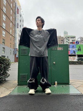 「LHPOSAKA」｜Ryunosuke Ikedaさん（メンズ・173cm）の春コーディネート