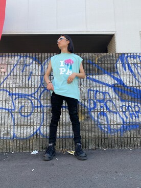 「LHPOSAKA」｜Ryunosuke Ikedaさん（メンズ・173cm）の夏コーディネート