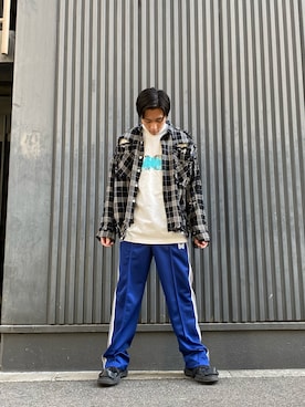 「LHPOSAKA」｜Ryunosuke Ikedaさん（メンズ・173cm）の冬コーディネート